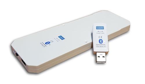 IbLUE Module plug-and-play solution integrates a battery pack and Bluetooth connectivity, transforming the pocketSTAT2 into a wireless, highly portable device